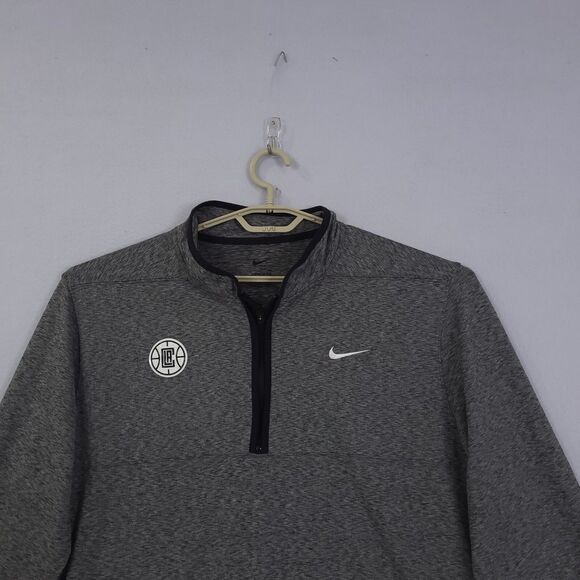 Nike Shirt Los Angeles Clippers Dri-Fit Victory Mens 1/2 Zip XL Basketball Hoop - Picture 3 of 10